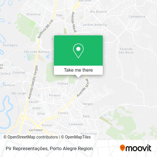 Pir Representações map