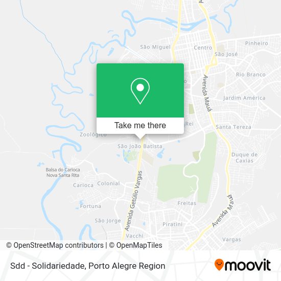 Sdd - Solidariedade map