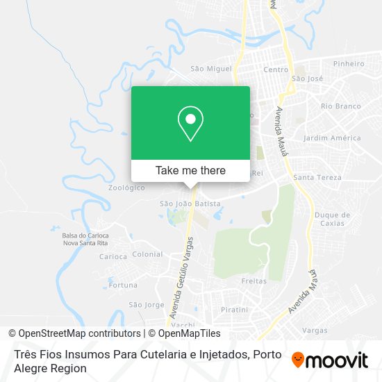 Três Fios Insumos Para Cutelaria e Injetados map