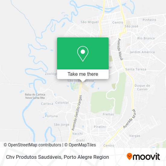 Chv Produtos Saudáveis map