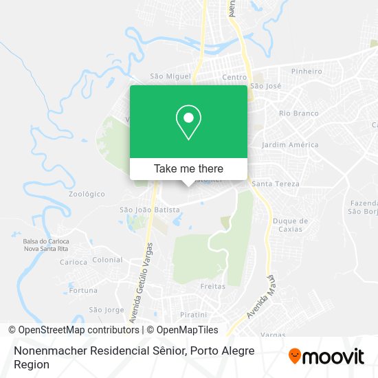 Nonenmacher Residencial Sênior map