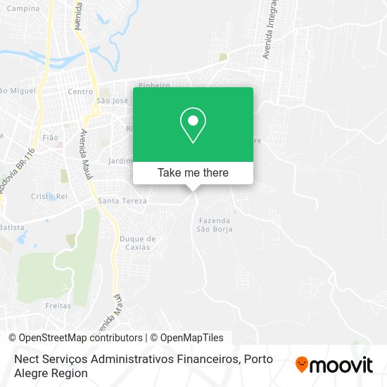 Nect Serviços Administrativos Financeiros map