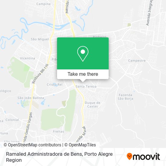Ramaled Administradora de Bens map
