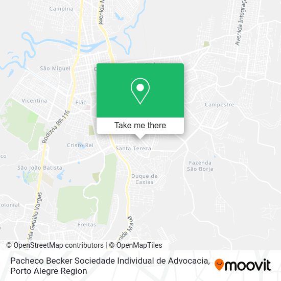 Pacheco Becker Sociedade Individual de Advocacia map
