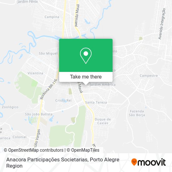 Anacora Participações Societarias map
