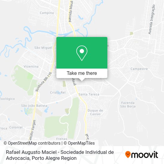 Rafael Augusto Maciel - Sociedade Individual de Advocacia map