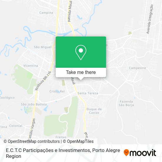E.C.T.C Participações e Investimentos map