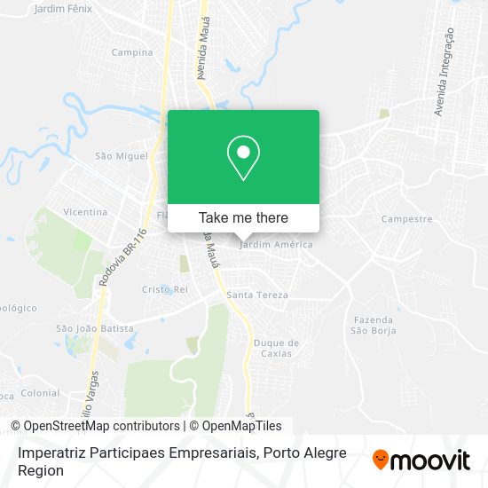 Imperatriz Participaes Empresariais map