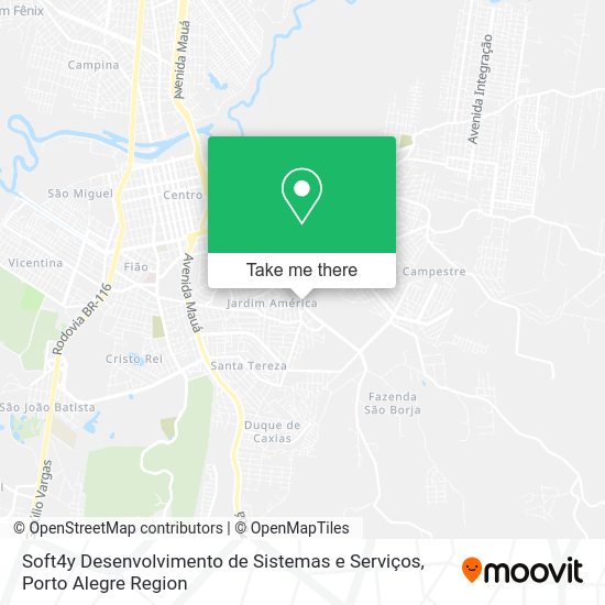 Soft4y Desenvolvimento de Sistemas e Serviços map