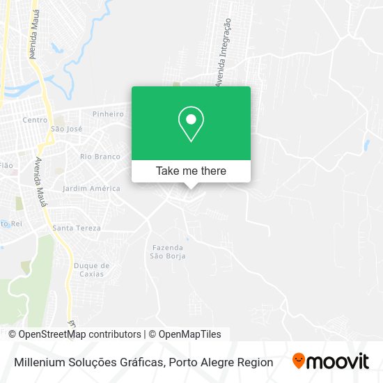 Millenium Soluções Gráficas map