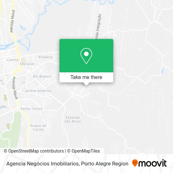 Agencia Negócios Imobiliarios map