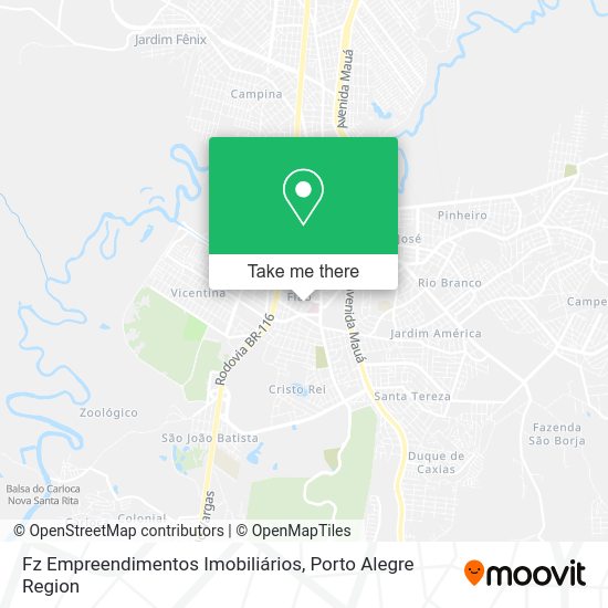 Fz Empreendimentos Imobiliários map