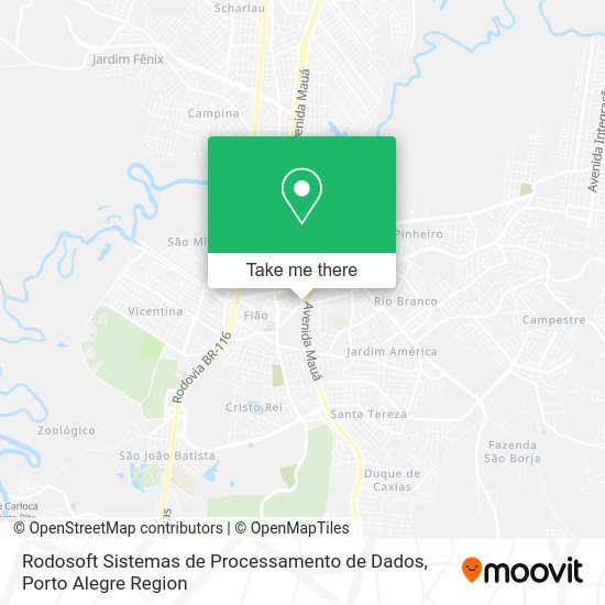 Rodosoft Sistemas de Processamento de Dados map