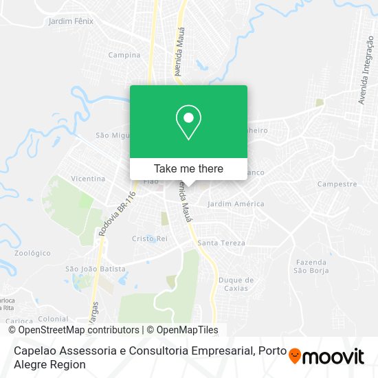 Capelao Assessoria e Consultoria Empresarial map