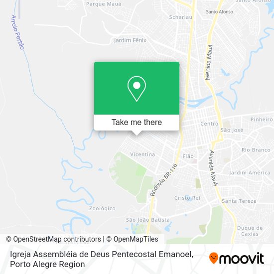 Igreja Assembléia de Deus Pentecostal Emanoel map