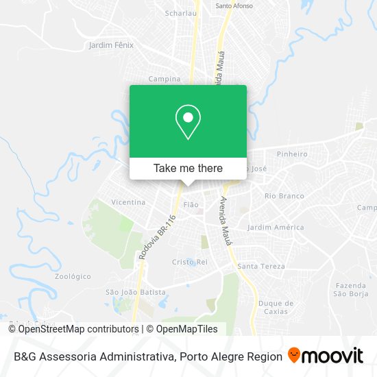 B&G Assessoria Administrativa map