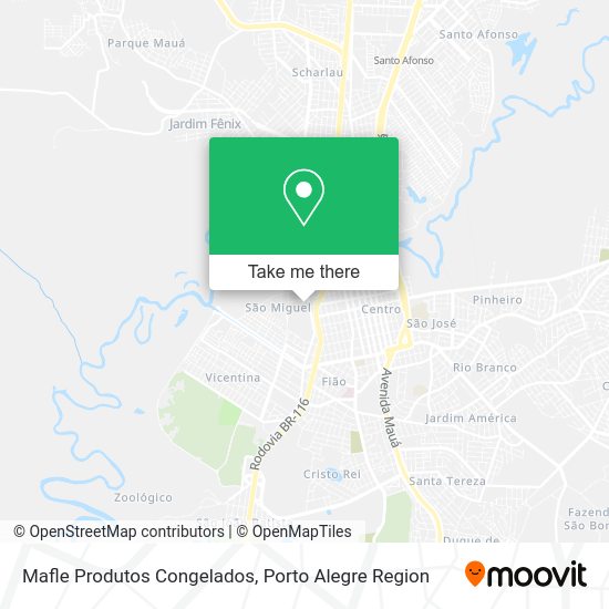 Mafle Produtos Congelados map