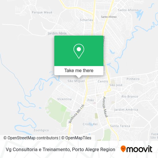 Vg Consultoria e Treinamento map