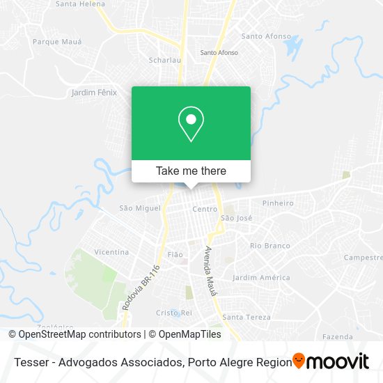 Tesser - Advogados Associados map