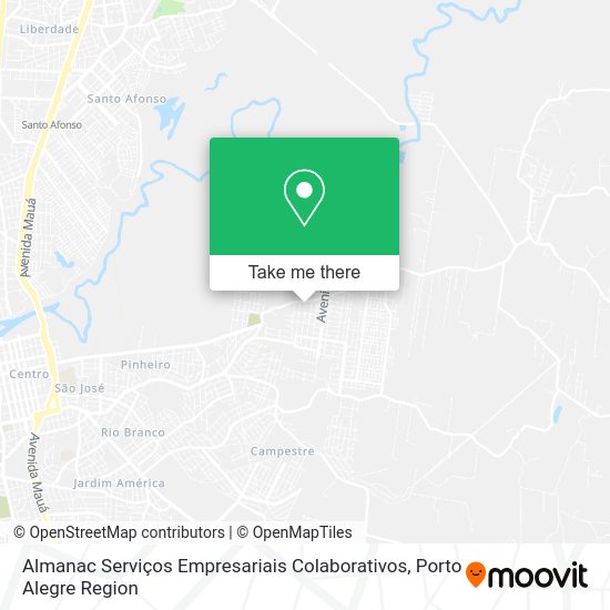 Almanac Serviços Empresariais Colaborativos map