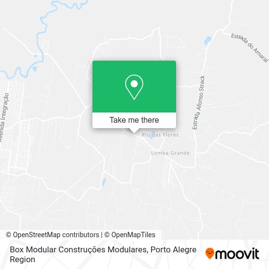 Box Modular Construções Modulares map