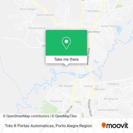 Três R Portas Automaticas map