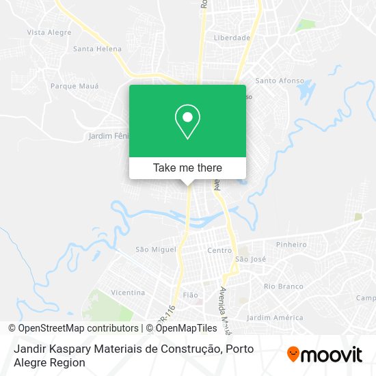 Jandir Kaspary Materiais de Construção map