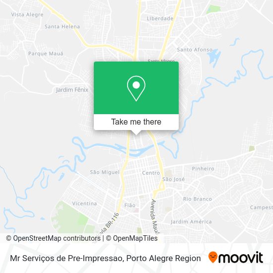 Mr Serviços de Pre-Impressao map