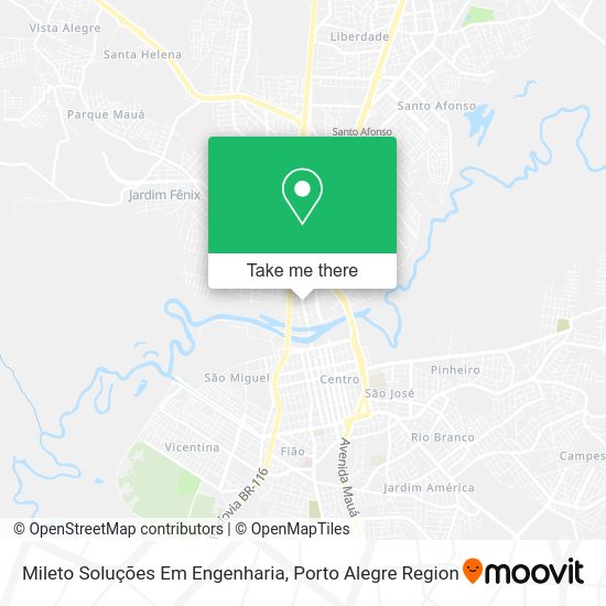 Mileto Soluções Em Engenharia map