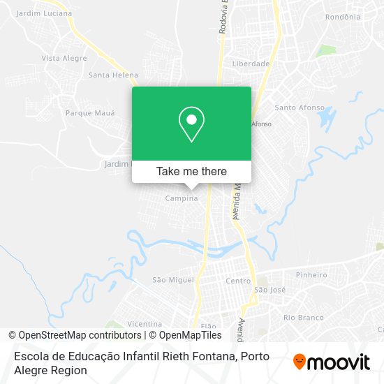 Escola de Educação Infantil Rieth Fontana map
