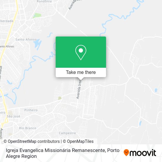Igreja Evangelica Missionária Remanescente map