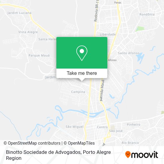 Binotto Sociedade de Advogados map