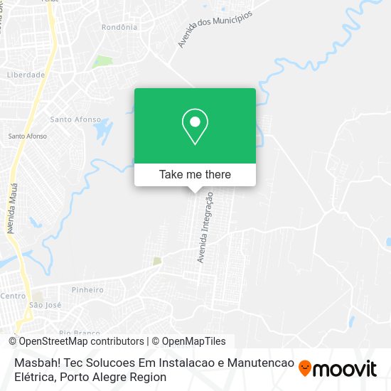Masbah! Tec Solucoes Em Instalacao e Manutencao Elétrica map