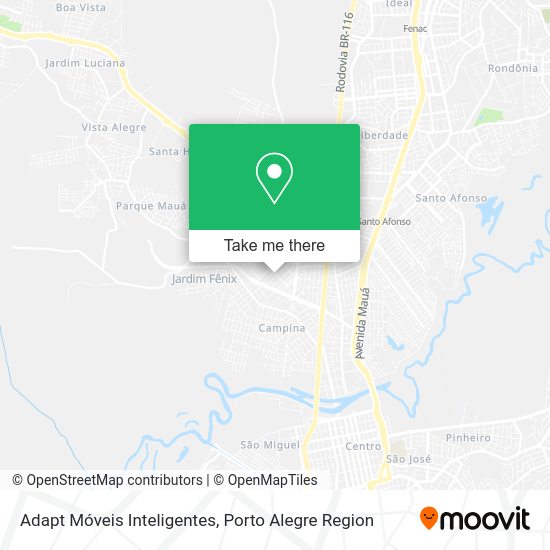 Adapt Móveis Inteligentes map