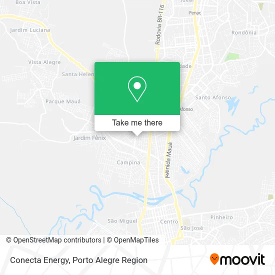 Conecta Energy map