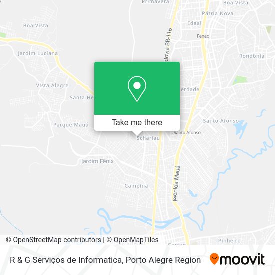 R & G Serviços de Informatica map