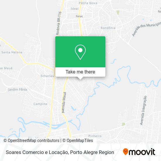 Soares Comercio e Locação map