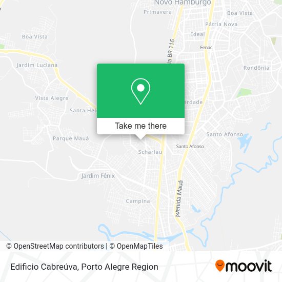 Edificio Cabreúva map