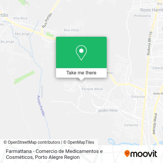 Farmattana - Comercio de Medicamentos e Cosméticos map