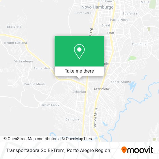Transportadora So Bi-Trem map
