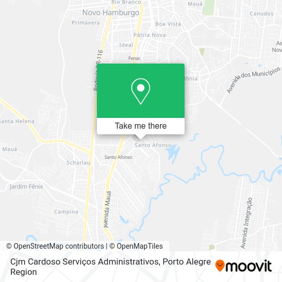 Cjm Cardoso Serviços Administrativos map