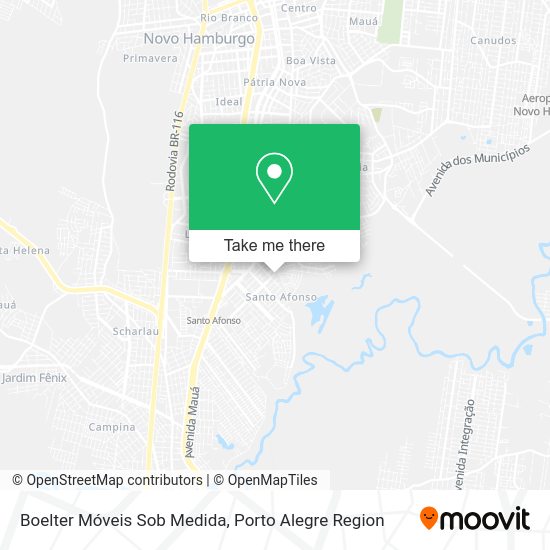 Boelter Móveis Sob Medida map