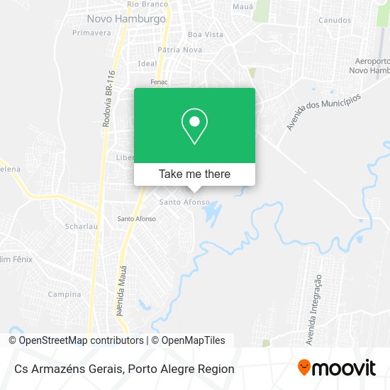 Cs Armazéns Gerais map