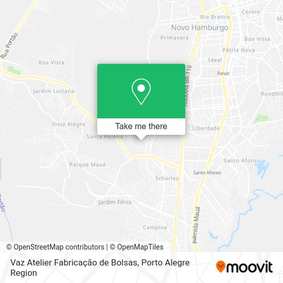 Vaz Atelier Fabricação de Bolsas map