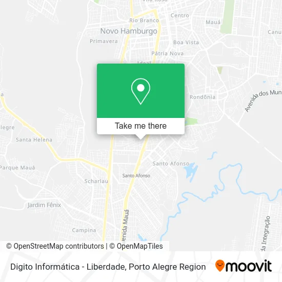 Digito Informática - Liberdade map