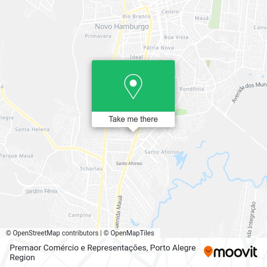 Premaor Comércio e Representações map