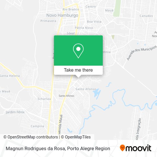 Magnun Rodrigues da Rosa map