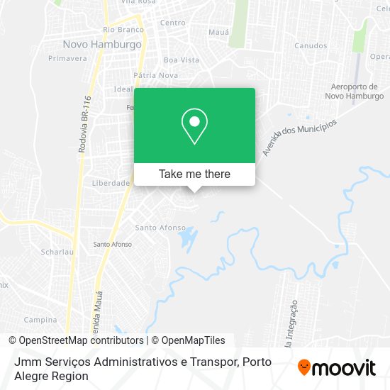 Jmm Serviços Administrativos e Transpor map