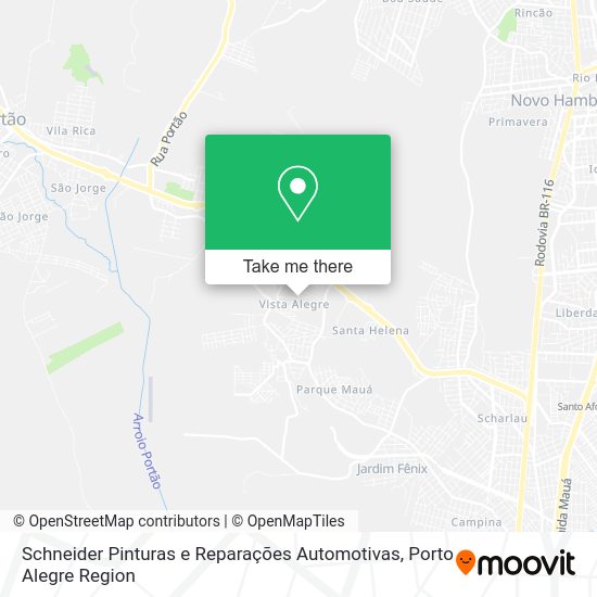 Schneider Pinturas e Reparações Automotivas map