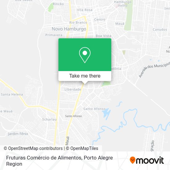 Fruturas Comércio de Alimentos map